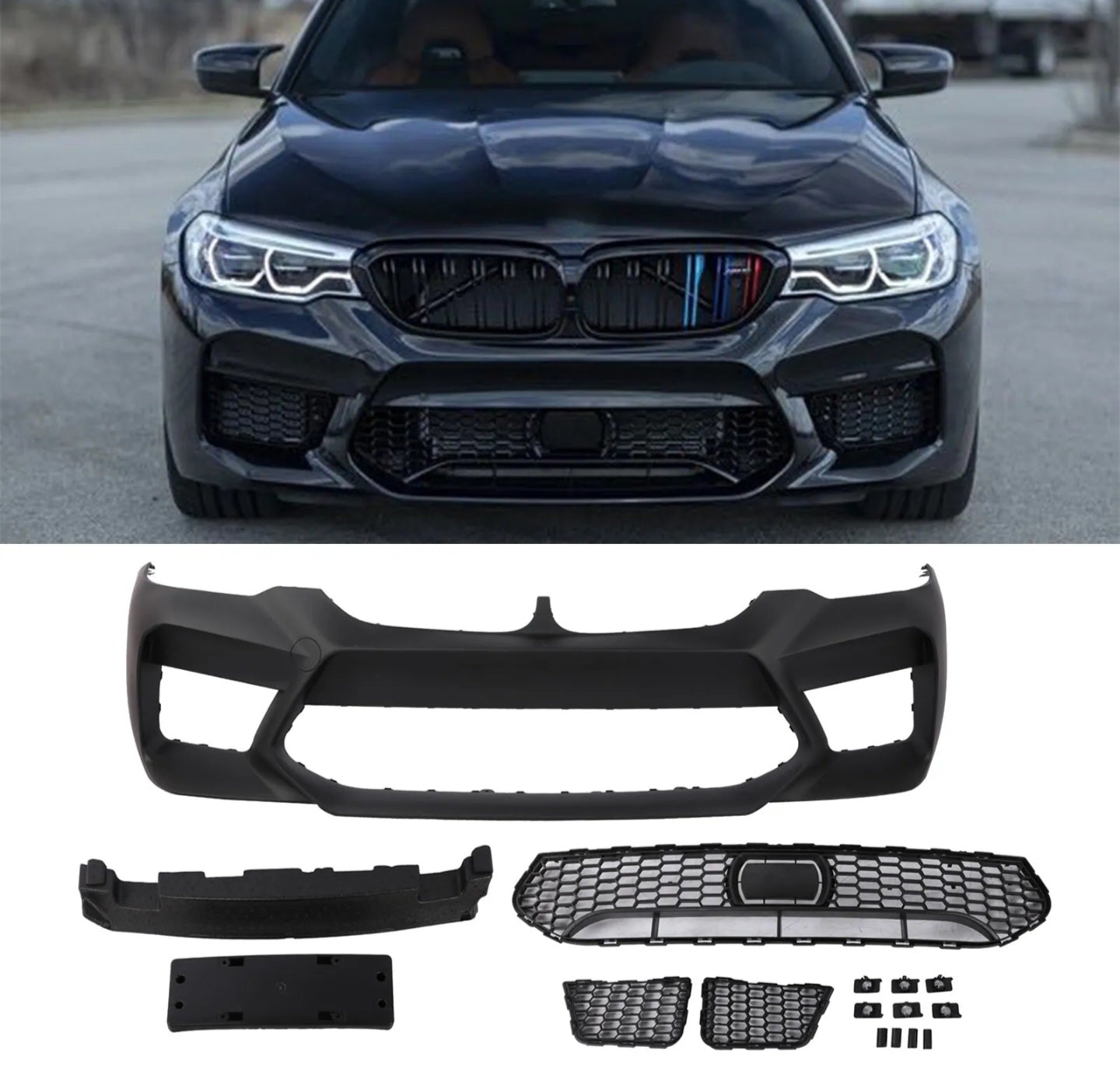 BMW G30 Pre-Lci front bumper 2017-2020 (M5 style)